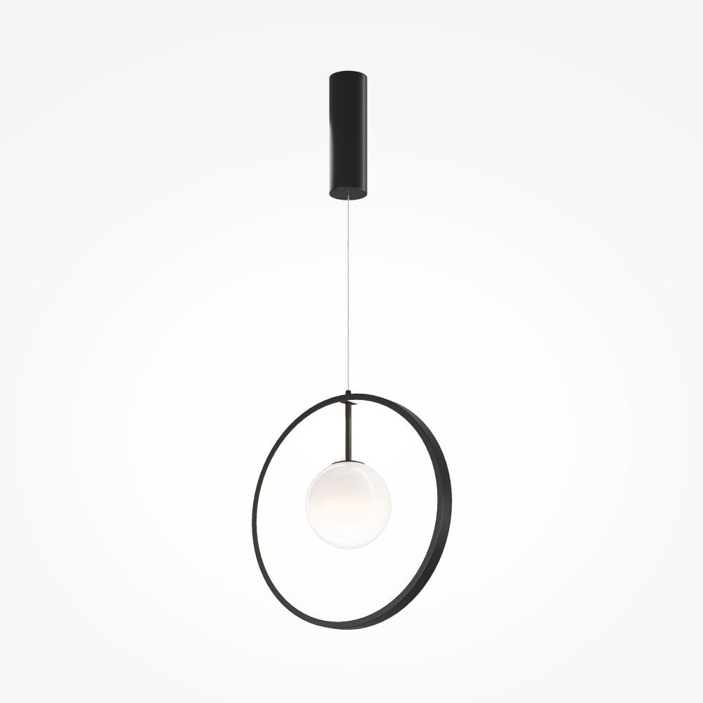 Подвесной светильник 15*35*63-353 см, *LED*12W, 3000K, Maytoni Paparazzi MOD407PL-L12B3K1, Черный