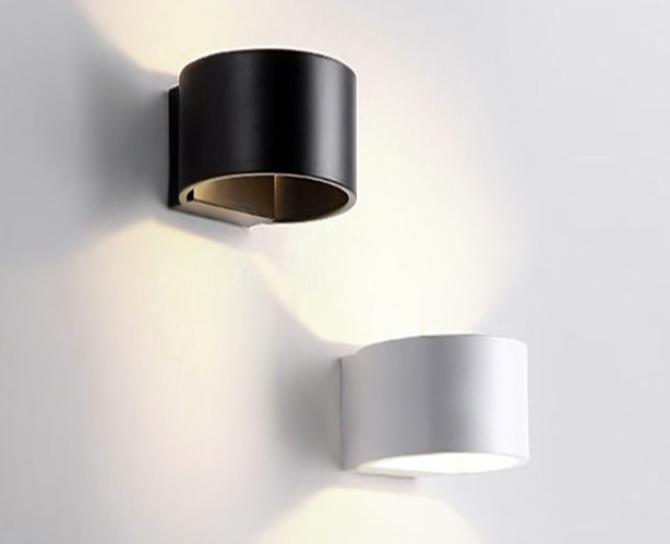 Уличный настенный светодиодный светильник Italline IT01-A310R black, 6W LED, 3000K, черный