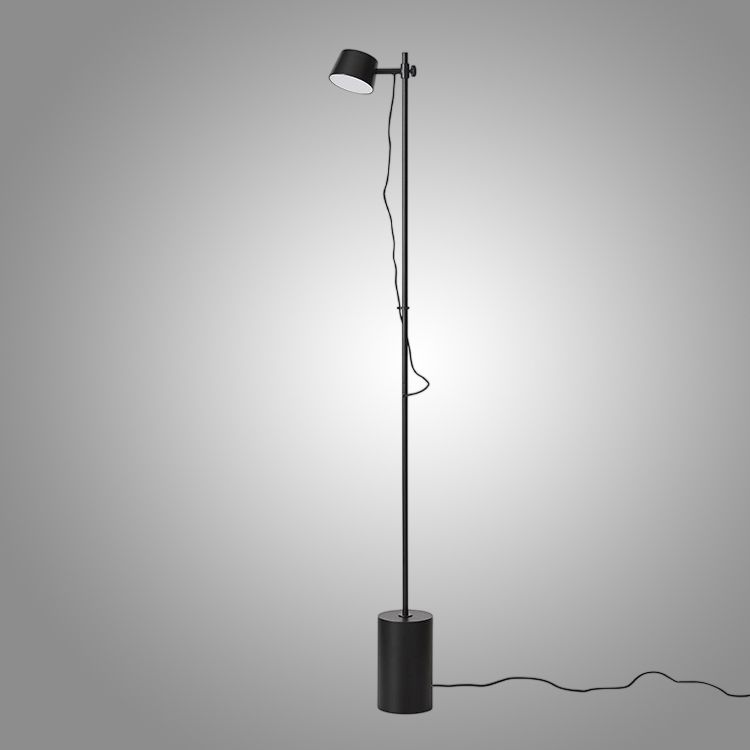 Торшер Nera 22,5*22,5*140 см, 1*LED*8W, ImperiumLoft nera01, Чёрный