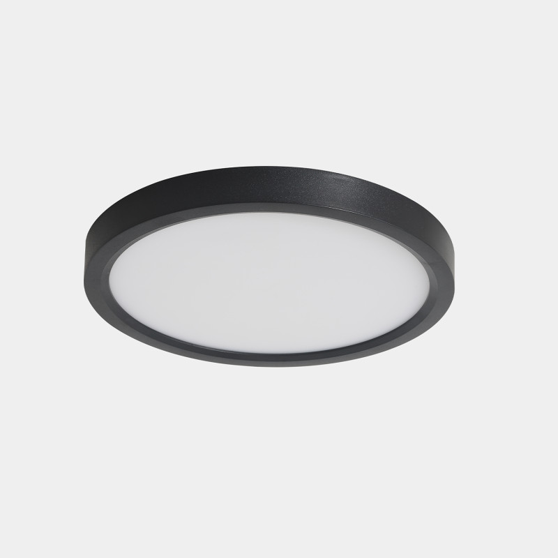 Светильник потолочный 23 см, 18W, 3000-6000K, Crystal Lux CLT 526C230 BL, черный