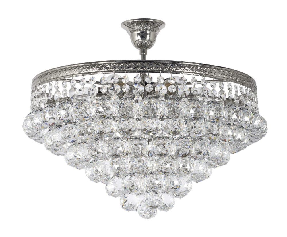 Светильник *46*35 см, 6*E27*60W, Dio D`arte Cremono Nickel Cremono E 1.3.46.600 N, Матовый никель