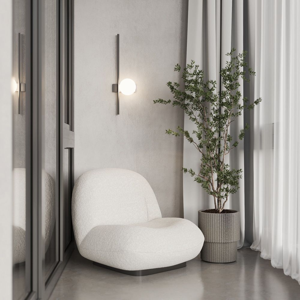 Светильник 60 см, Eurosvet 4690389218668, хром