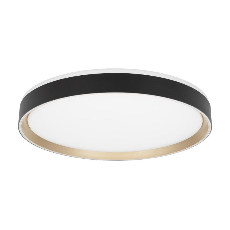 Светильник 50 см, 68W, 3000-5000K с пультом Citilux CL751451G BOSS Черный+Золото LED
