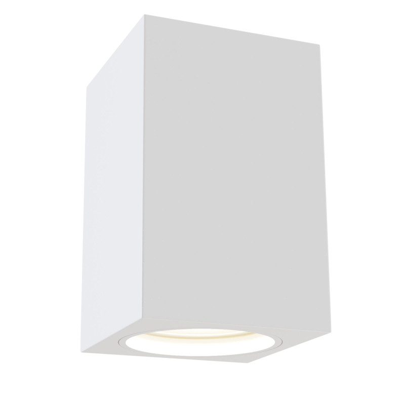 Светильник 7*7 см, GU10 50W, Maytoni Alfa C011CL-01W, белый