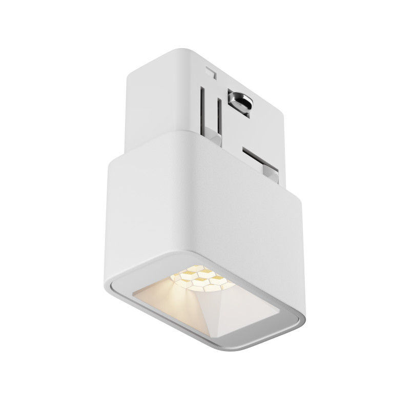 Светильник на шине 3,6*2,1*4,5 см, LED, 2W, 3000К, Maytoni Technical Points S TR100-2-2W3K-S-W белый