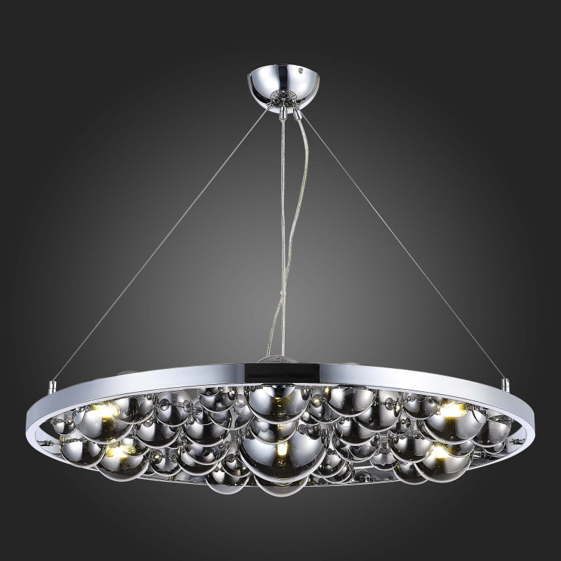Люстра подвесная 80 см, ST LUCE OLMI SL1510.103.07 Хром