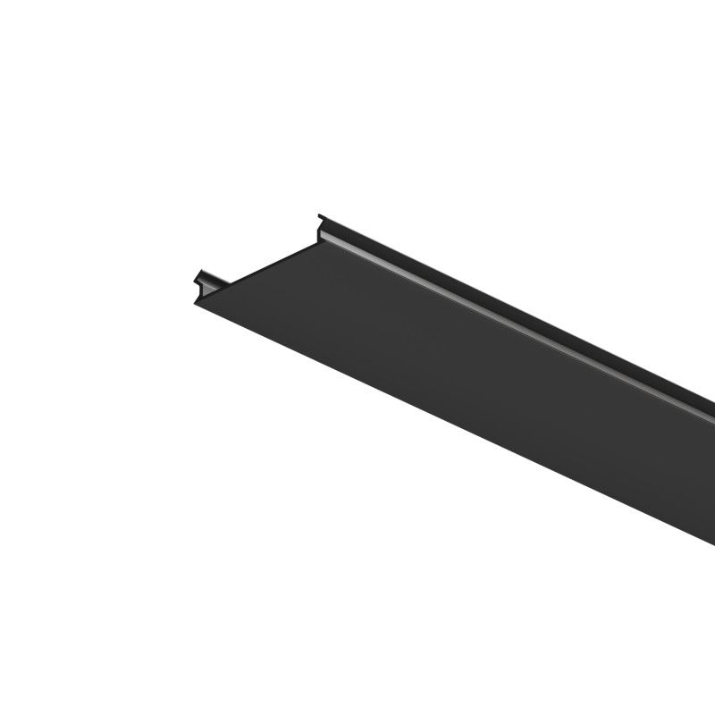 Экран для шинопровода 100*2,3 см, Denkirs SMART 48V BASE | СМАРТ 48V БЕЙС TR8504-BK, черный