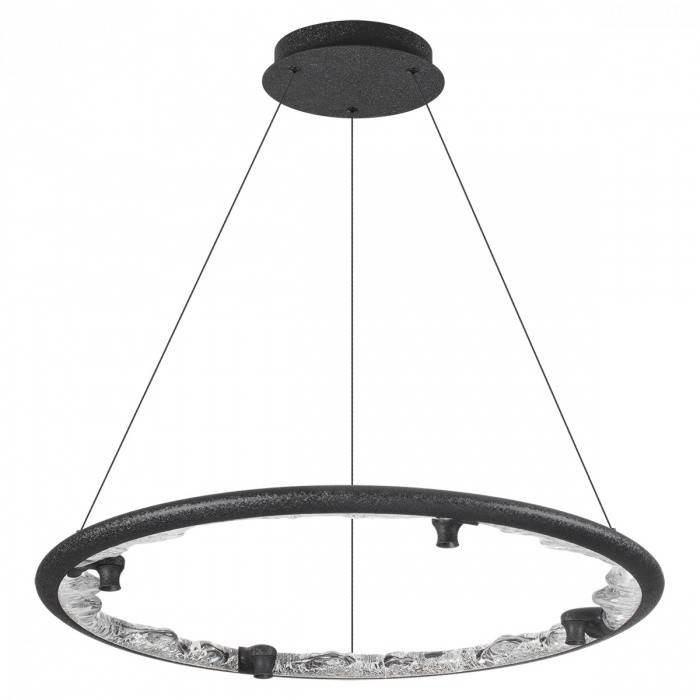 Светильник 80 см, 73W, 3000/4000/5700K, Odeon Light CAYON 7001/55L, черный