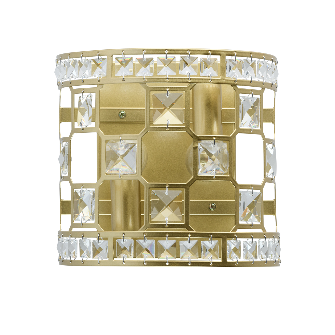 Бра 22*22*14 см, 2*E14 золото MW-Light Монарх 121021402