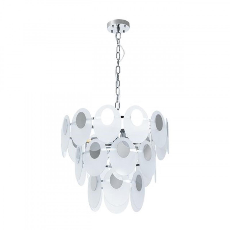 Светильник подвесной 52*46 см, 7*E14 хром Arte lamp Rosabella A4067LM-7CC