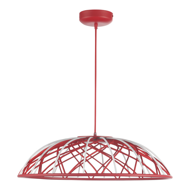 Подвесной светильник 61*200 см, LED, 20W,  3000К, ST-Luce BOUND SL6016.603.01 красный