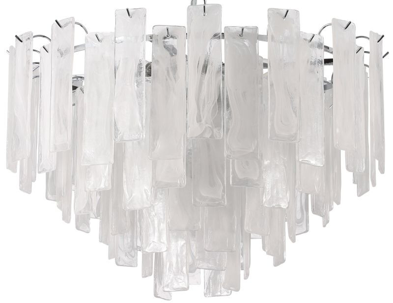 Люстра подвесная 60*60*60/100 см, 10*E14 40W Хром Stilfort Glowice 2157/09/10P