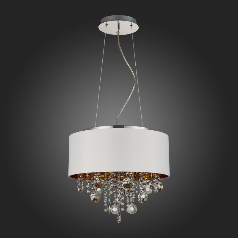 Светильник подвесной 40 см, 160W, ST LUCE LACCHIA SL1350.503.04 Хром