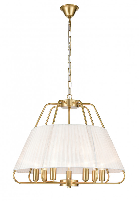 Подвесная люстра  60*135 см, 7*E14 золото Vele Luce Isabella VL4254P07