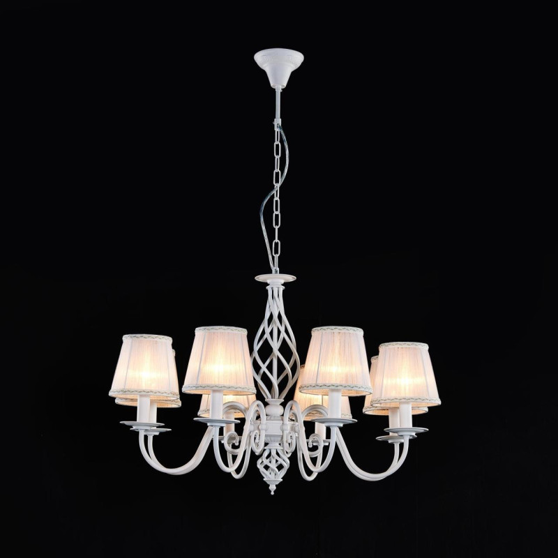 Люстра Citilux CL427180, диаметр 79 см, белый