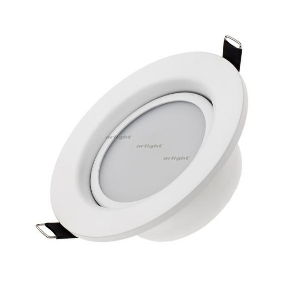 Светодиодный светильник LTD-80WH 9W Warm White 120deg (Arlight, IP40 Металл, 3 года) 018043