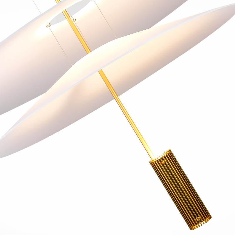 Люстра подвесная 68 см, 15W 3000K ST LUCE ISOLA SL6101.223.01 Золотистый