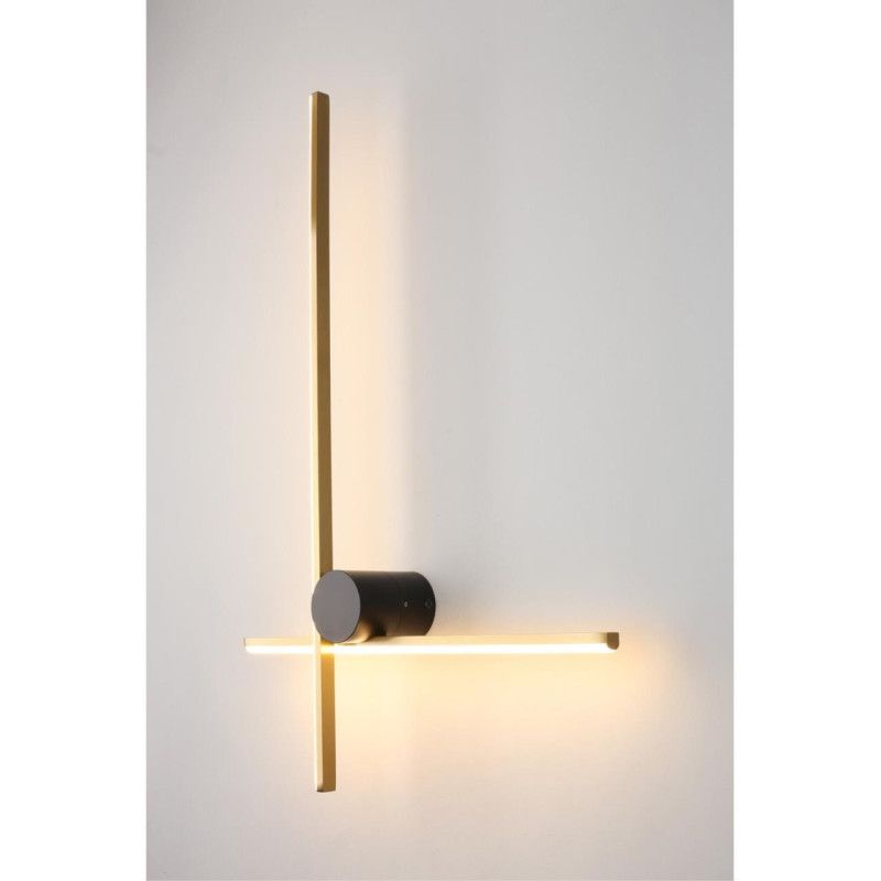 Бра 8,5*40*60 см, 1*LED, 12W, 3000K, Aployt BEATRIS APL.056.01.12, латунный