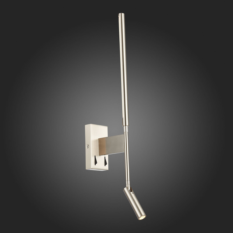 Бра 60 см, 9W, 3200K ST LUCE RALIO SL1580.101.02 Никель