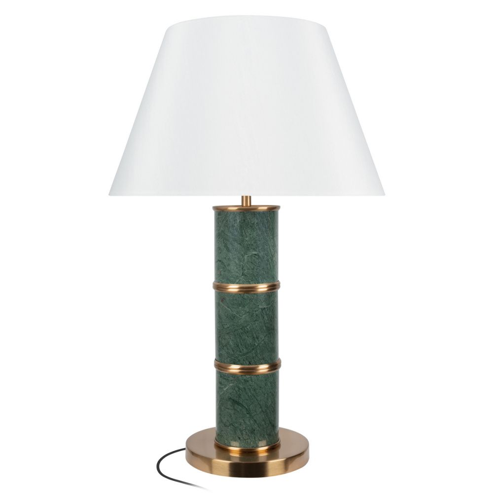 Настольная лампа 71 см, Loft IT Malachite 10447T, бронза