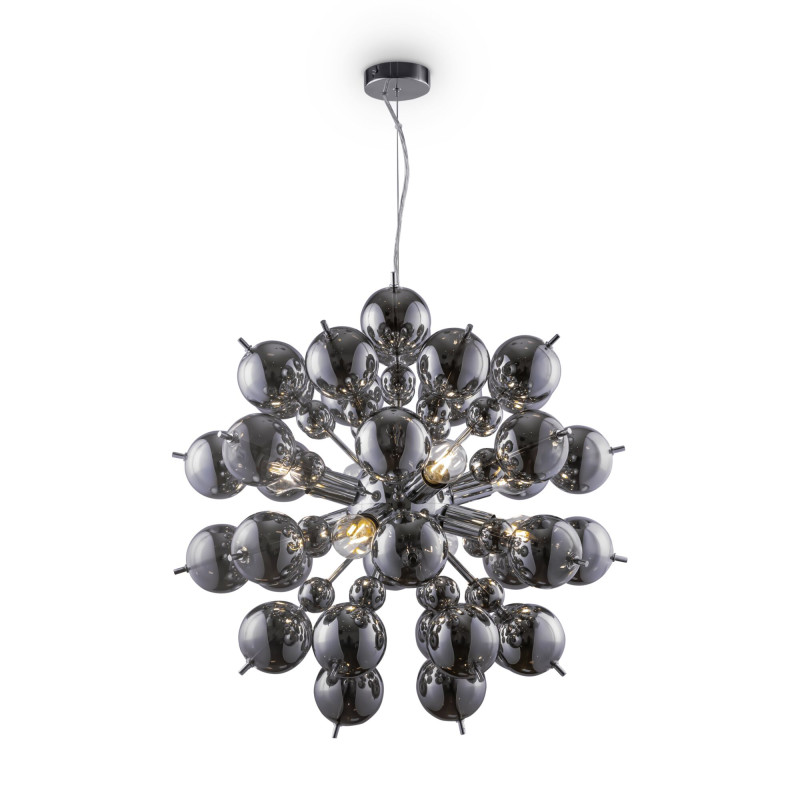 Подвесная люстра Maytoni Bolla MOD133PL-08CH, диаметр 64 см, хром