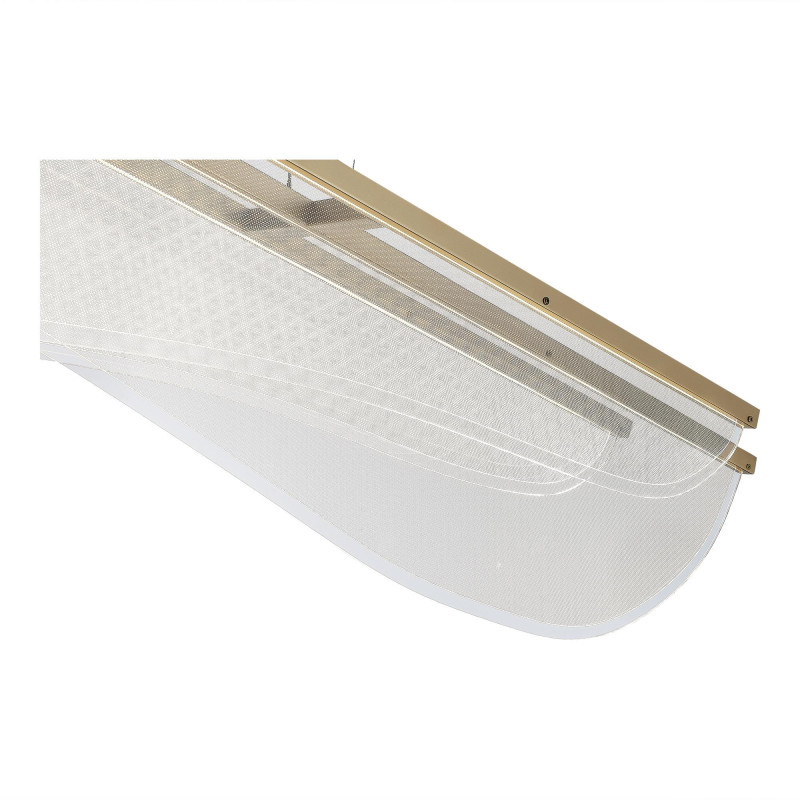 Светильник 120 см, 60W, 4000K, ST Luce Fesale SL6509.223.01, матовое золото