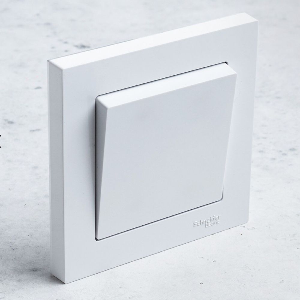 Радиовыключатель клавишный HiTE PRO BASE-1 (Белый, без рамки) HPSW-BASE1-WH