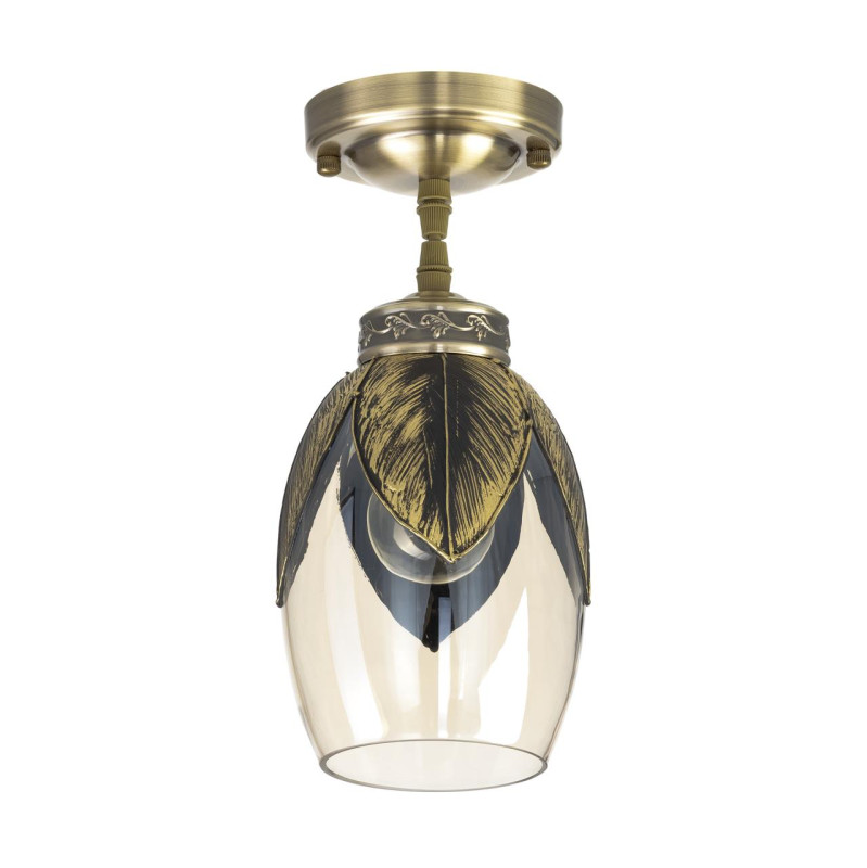 Подвесной светильник 14*30/120 см, 1*Е27 CL420013 Гаруда бронза