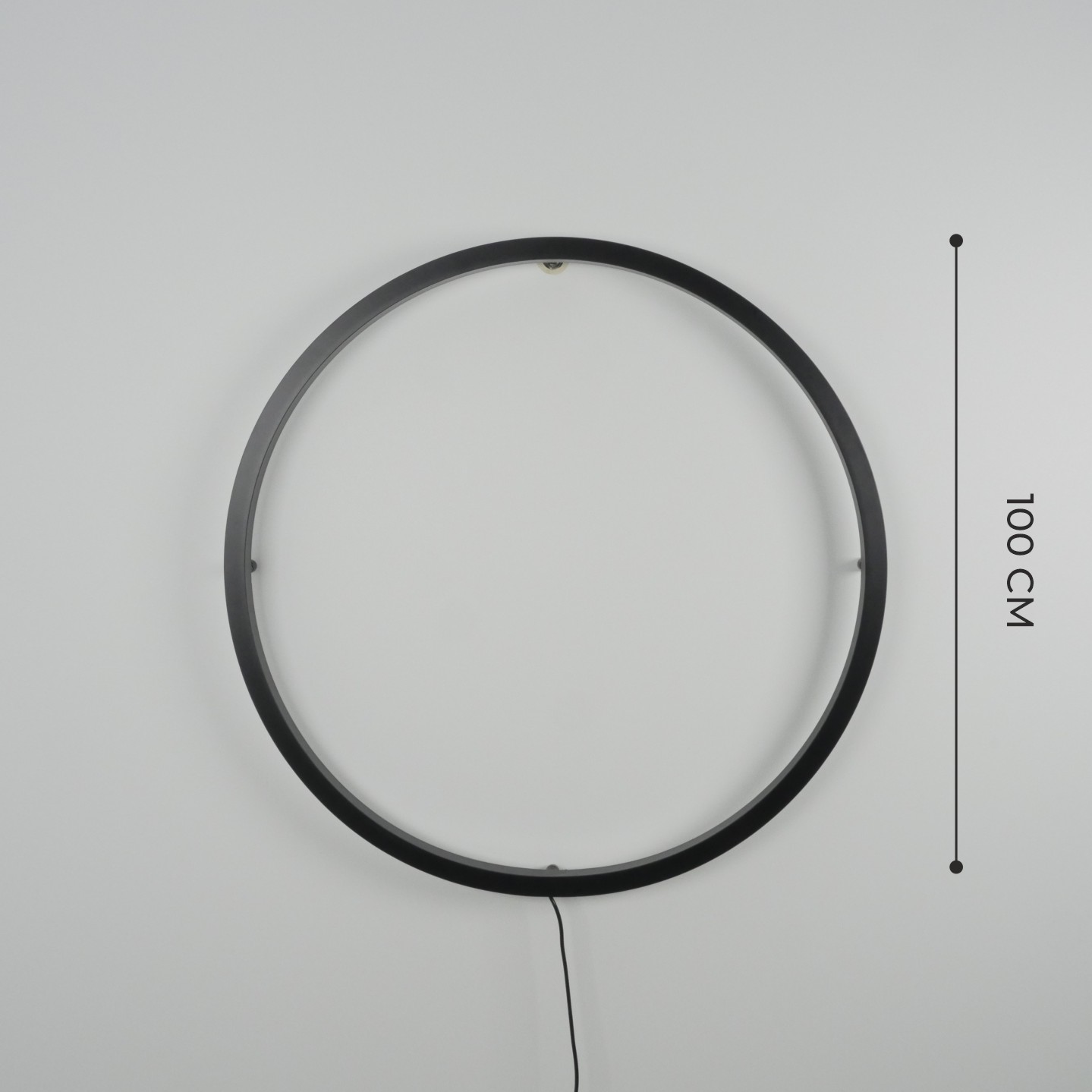 Светильник ElegantLight DZN-11114 ЧЕРНЫЙ D1000/H60/1/LED/30W/2800-6500K без ПДУ GUARD-LUX 23-12