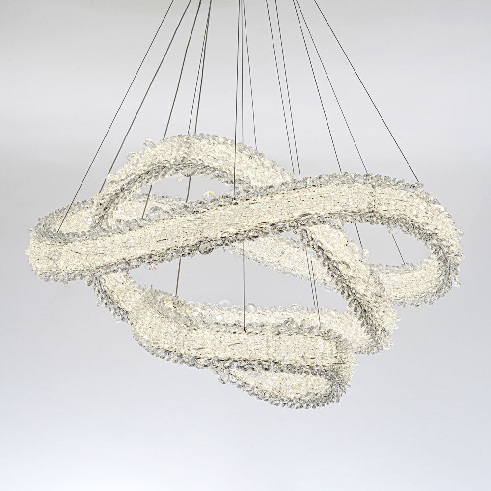 Подвесной светильник 80*60/190 см, LED 194W 3000-6000K MODESTYLE MS.5003.800.600.400 CR хром