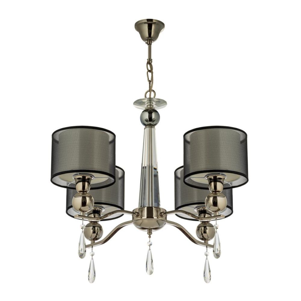 Люстра *68*50 см, 4*E14*40W, Arti Lampadari Rufina Nickel Rufina E 1.1.4.600 N, Матовый никель