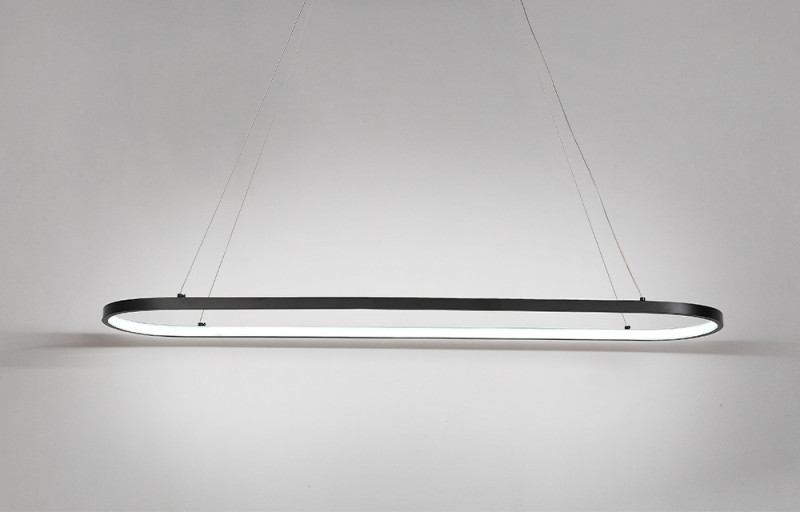 Светильник 110 см, 42W, 3000K-6000K Crystal Lux PROXIMO SP42W LED L1100 BLACK Черный