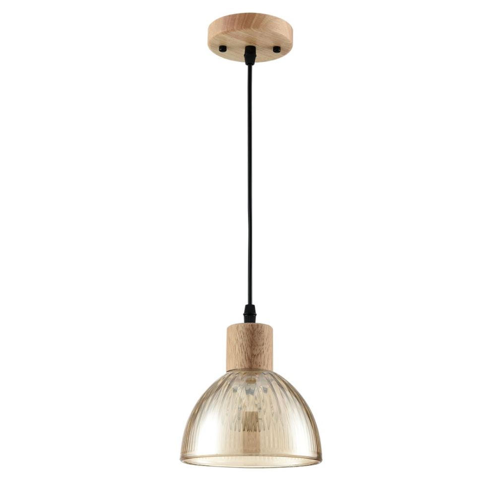 Светильник подвесной 80 см, 1*E27*60W, Lumion Natana 8054/1A, бежевый