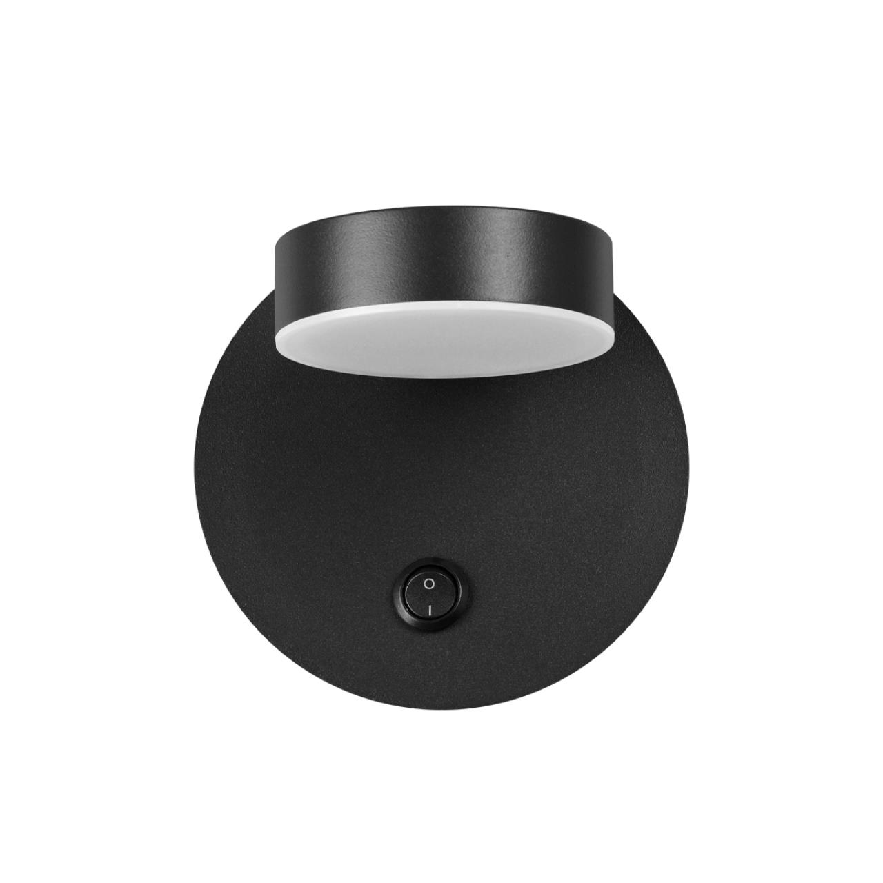 Бра LED 7W, 3000K Lumion Lark 5633/7WL, черный
