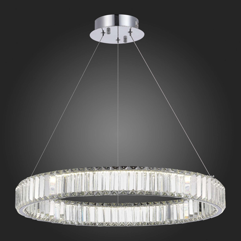 Люстра подвесная 102 см, 68W 4000K ST LUCE TIVOLI SL1622.113.01 Хром