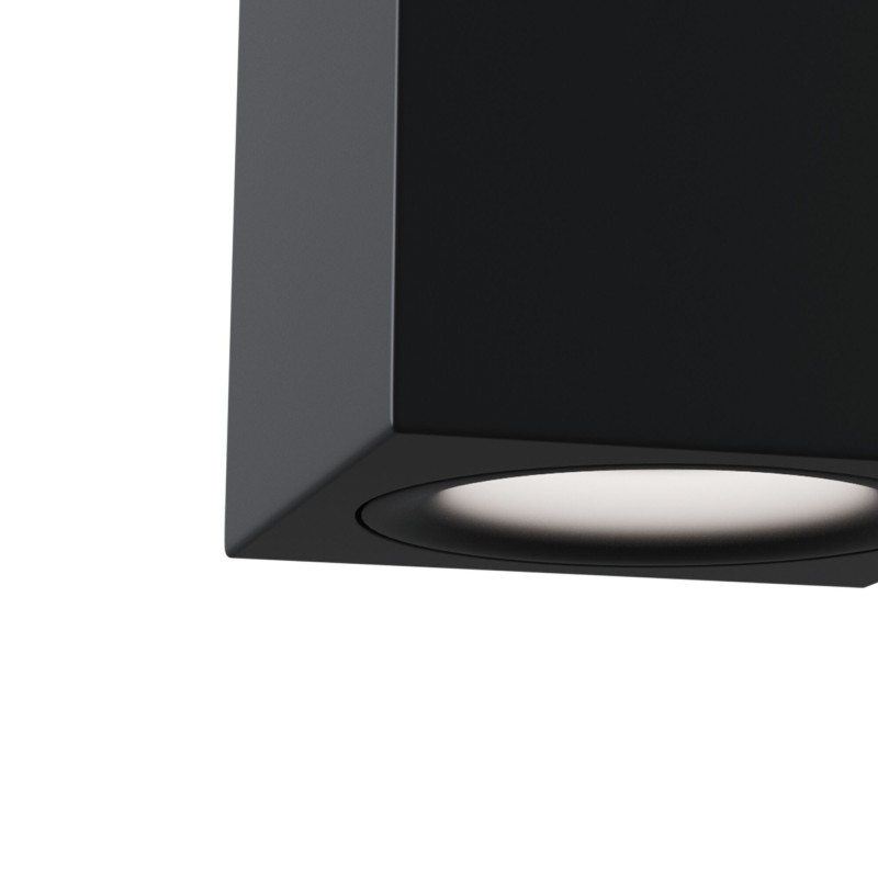 Светильник 9*9 см, GU10 50W, Maytoni Alfa C013CL-01B, черный