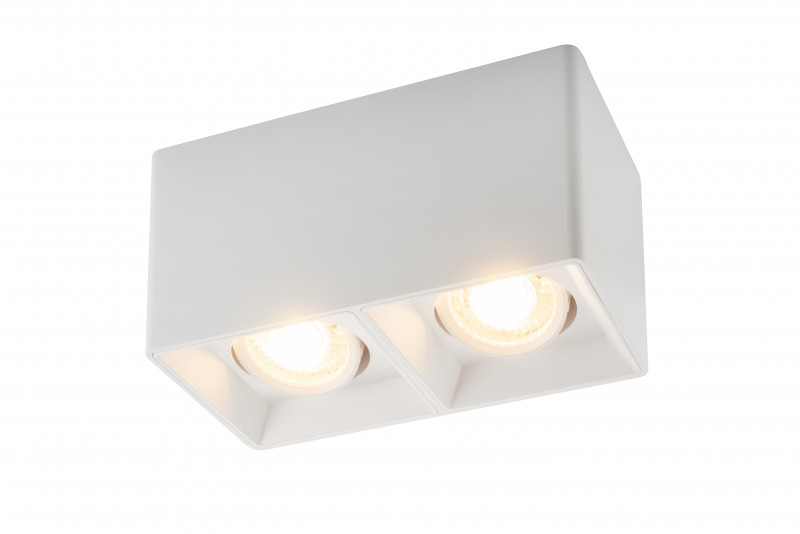 Светильник 19*10 см, MR16(G5,3) 10W, Denkirs DK3035-WH белый