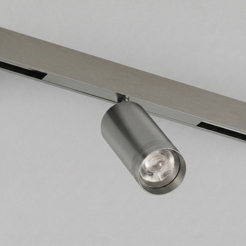 Светильник на шине 16*4,5*10,5 см, *LED*10W, 3000K, Denkirs SHINE PRIME SPOT 3000К | ШАЙН ПРАЙМ СПОТ 3000К DK4745-DN, темный никель