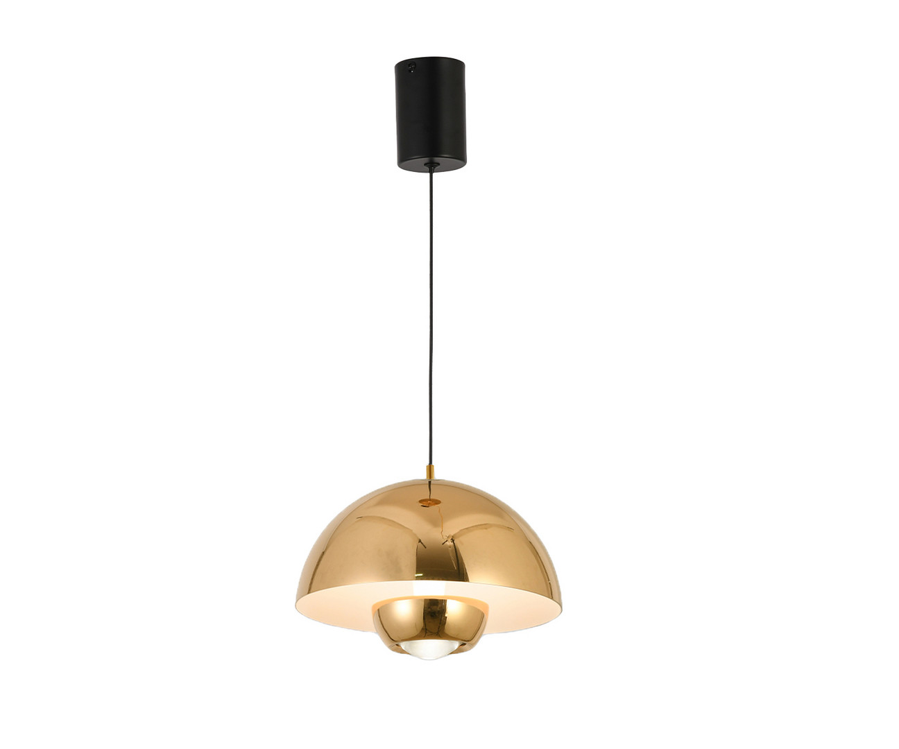 Светильник 23 см, 8W, 4000K, Kink Light 07524-23S,33, черный-золото