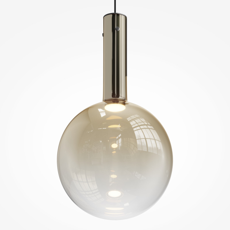 Светильник 25 см,6W, 3000K, Maytoni MOD182PL-L6CG3K, черный