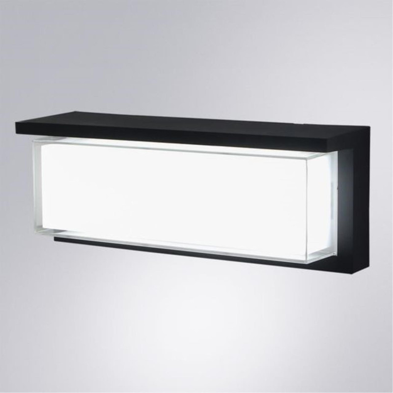 Архитектурный светильник 32 см, 24W, 3000-6500K, Arte Lamp Ferro A5224AL-1BK, черный