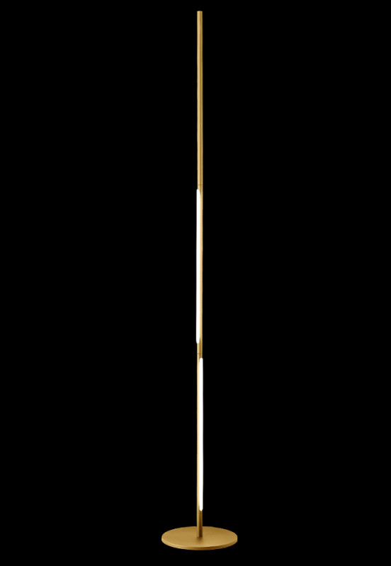 Торшер 2 см, 3*8W, 3000K, Crystal Lux LARGO PT25W GOLD Золото