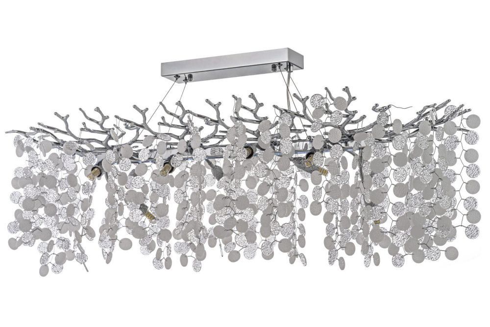 Люстра потолочная ** см, 10*G9*40W, Dio D`arte Tavenna Nickel Tavenna H 1.5.100x40.103 N, Никель