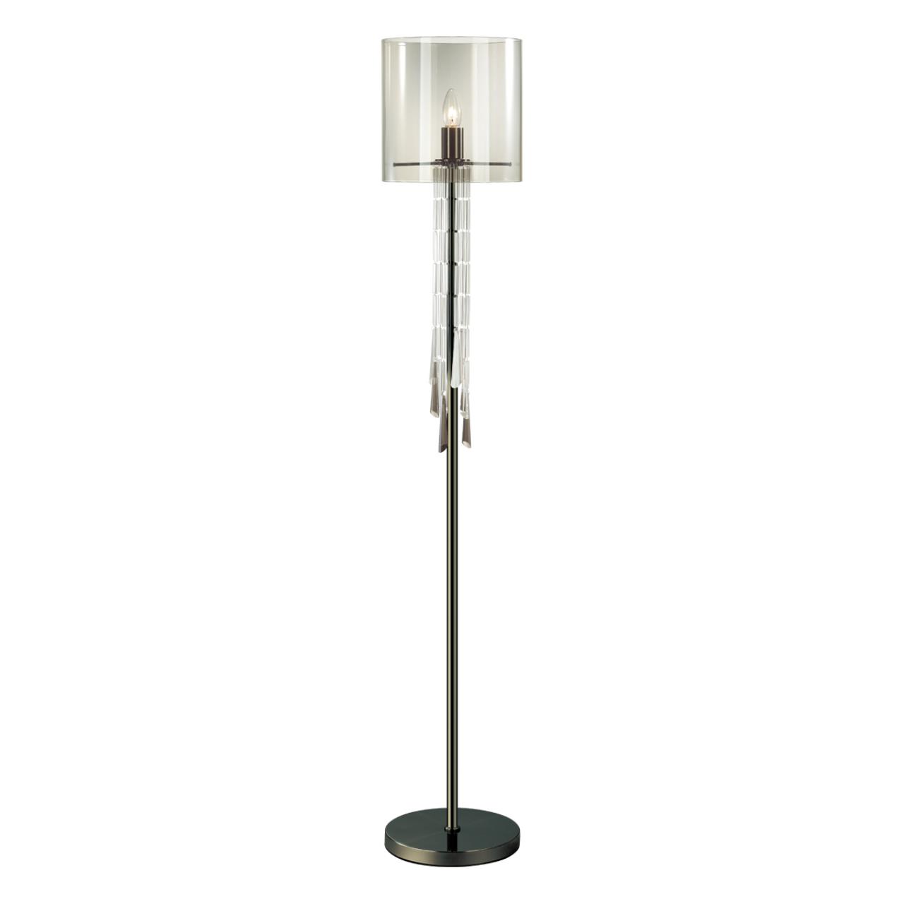 Светильник 146 см, Odeon Light Nicole 4890/1F, черный
