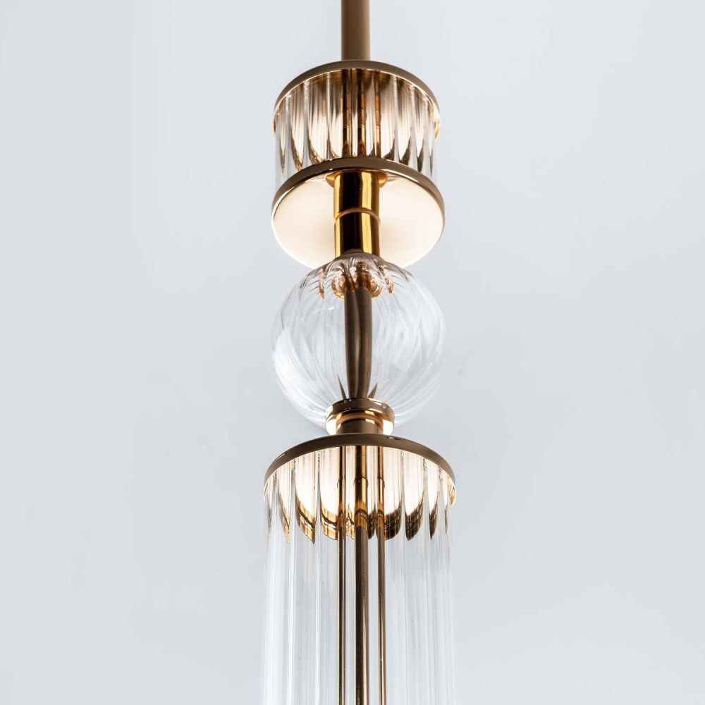 Подвесной светильник 10*72/169 см, 1*Е27 MODEMODERN MD.2008.1 золото