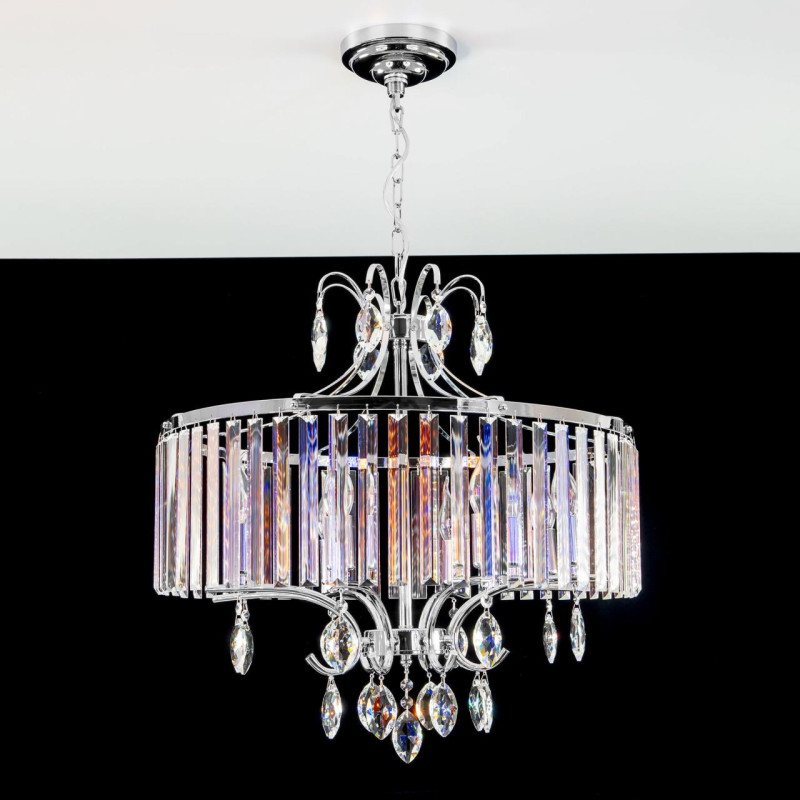 Люстра 59 см Citilux Инга CL335181 хром