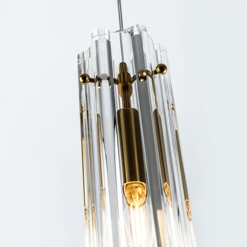 Подвесной светильник 7,5*150 см, 1*Е27 MODELUX ML.3330.1 BS латунь