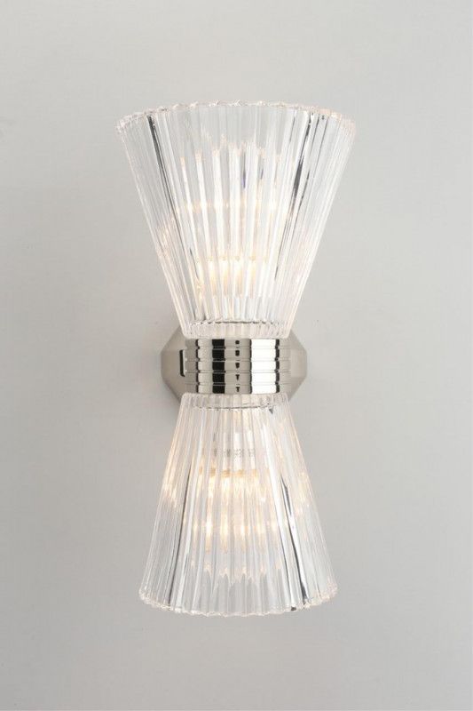 Бра 18*14*27 см, 2*E14, 40W, Aployt Elinor APL.801.11.02, хром