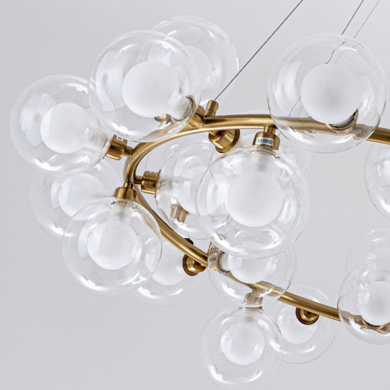 Подвесной светильник 95*80/110 см, 32*G9 MODESTYLE MS.6030.32 BS латунь