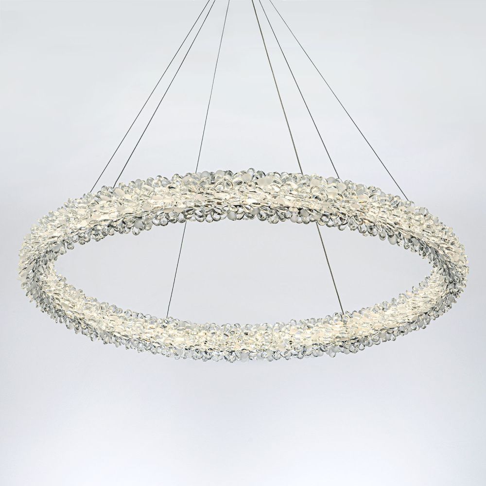 Подвесной светильник 80*40/148 см, LED 88W  3000-6000K MODESTYLE MS.5002.800 CR хром